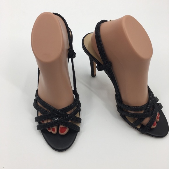 Kate spade black strapped high heels size 9M - Picture 2 of 13
